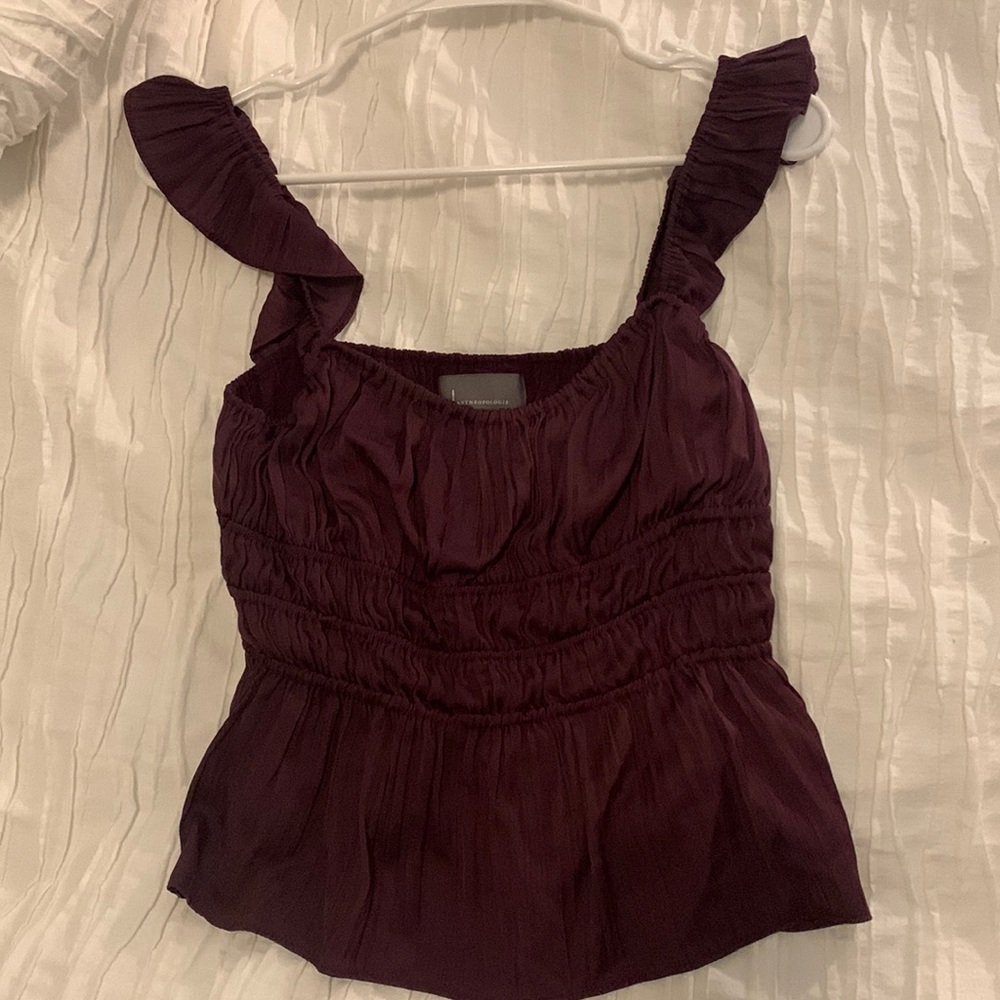 ANTHROPOLOGIE | top ❤️🤍